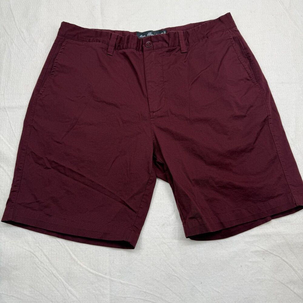 Ever Forward Premium Maxx Chewning Maroon Chino Shorts Size 36